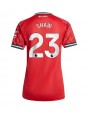 Manchester United Luke Shaw #23 Replika Hemmakläder Dam 2025-26 Kortärmad